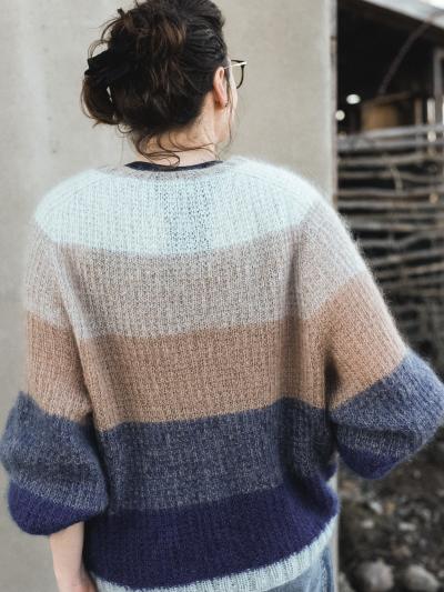 PRINTED Knitting pattern for Morning sweater
